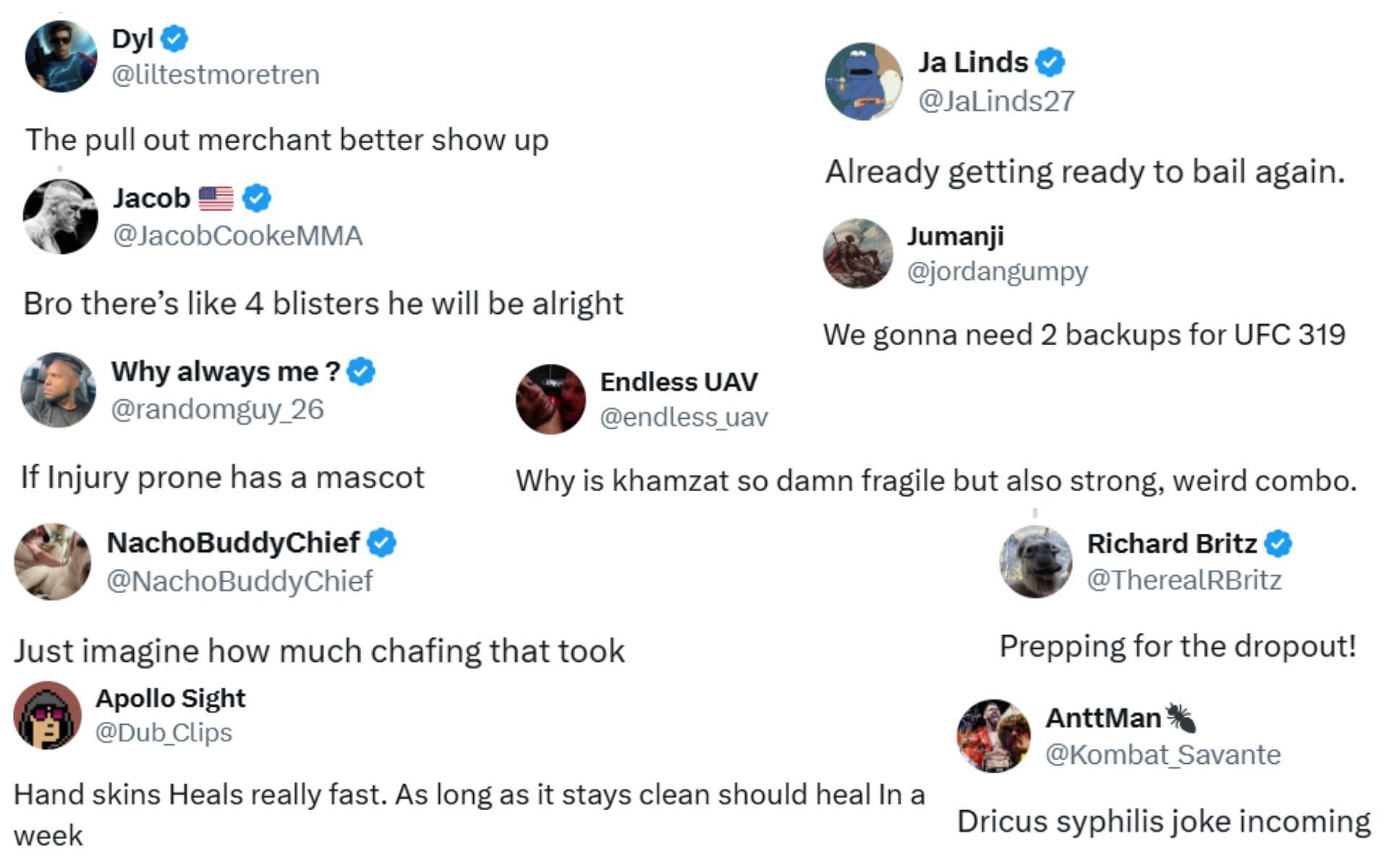 Fan reactions